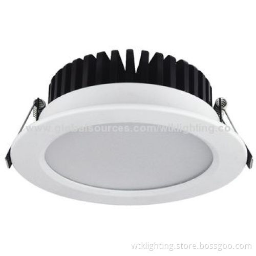 LED Downlight, 9W Power with Super Silver Color Cover